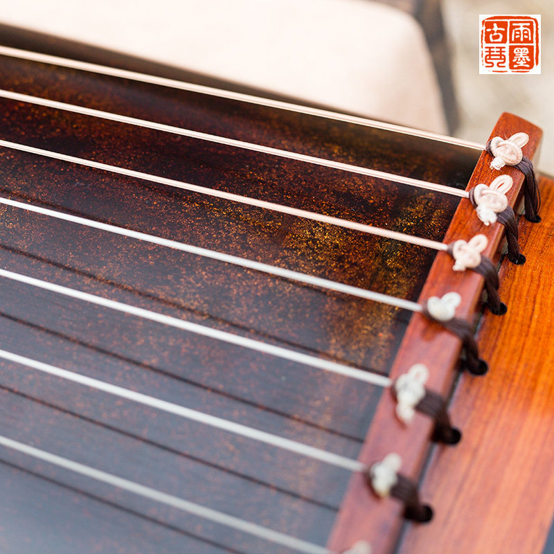 古琴仲尼伏羲混沌式老杉木纯生漆纯手工初学练习入门演奏专业古琴