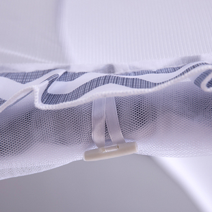 1.8m床学生宿舍加密蚊帐家用子母床 1.5 蒙古包蚊帐免安装 折叠1米