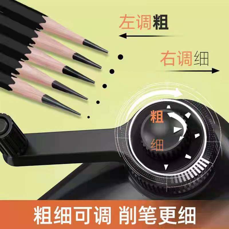 宗茂素描削笔器美术生专用速写卷笔刀手摇铅笔刀转笔刀炭笔学生绘