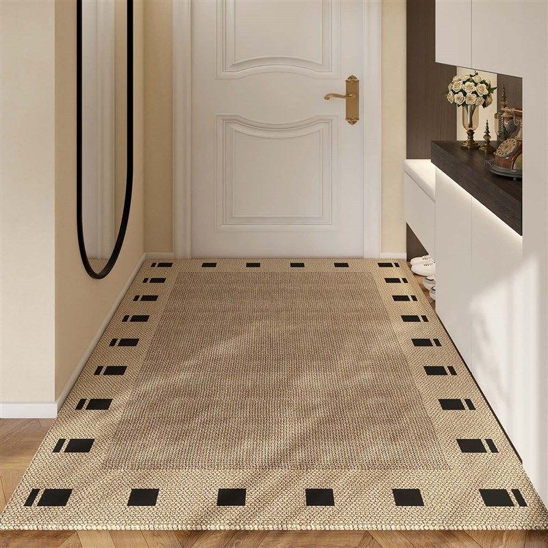 入户门地毯c2024新款进门高级感脚垫进门门口可裁剪玄关耐脏防滑,居家布艺,入户地垫,淘宝优惠券,粉丝福利购,淘宝优惠卷