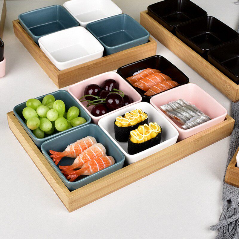 陶瓷料碗料碟6件套