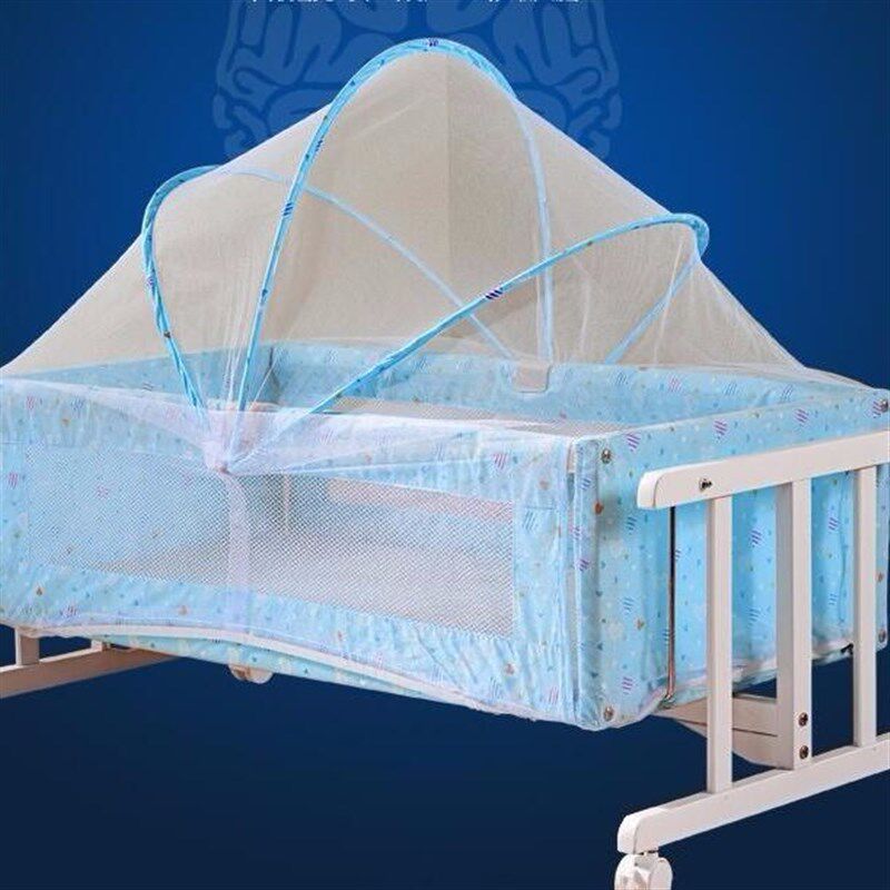 摇床婴儿床包邮02新疆宝宝小童-床便携式可实木床W小加粗摇篮摇摆