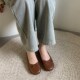 子春e秋新款 法式 晚风不累脚软底豆豆晚晚鞋 平底单鞋 船鞋 一脚蹬女