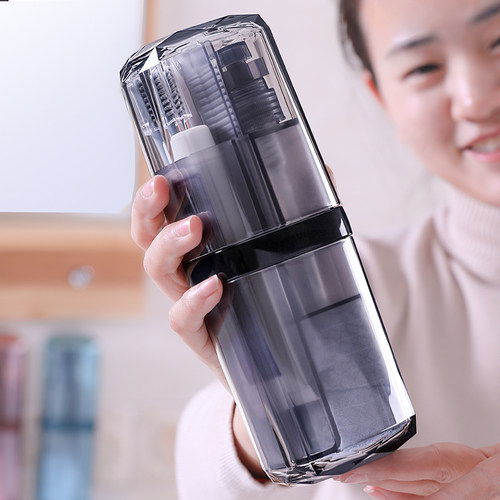 漱口杯牙刷收f纳盒旅行牙具盒牙缸便携式洗漱杯简约家用刷牙杯套
