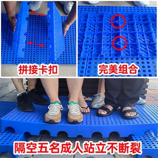 防潮板拼接塑料垫板货物托盘冷库防滑隔板超市硬板地垫仓库隔潮板