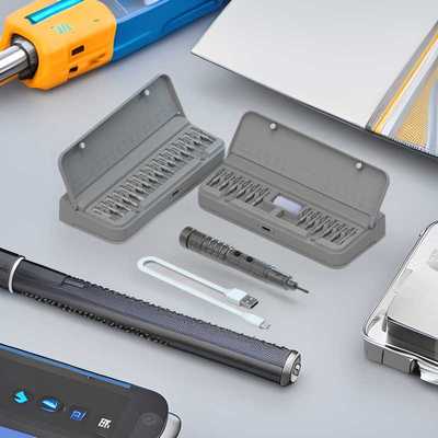 CreationSpace厂家CS0601A迷你电动螺丝刀套装电螺丝刀小型