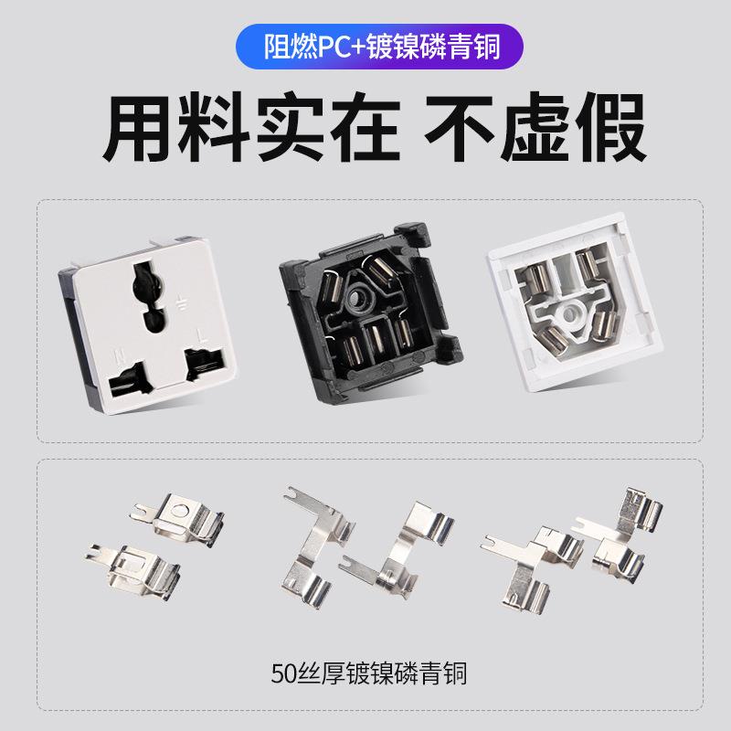 牛人英标插座直销13A英规排插 英标插头BS铜插排独立开关插线板CE