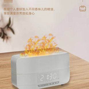 火焰灯蓝牙音响送男生女朋友生日礼物音箱实用高级的加湿器情人节