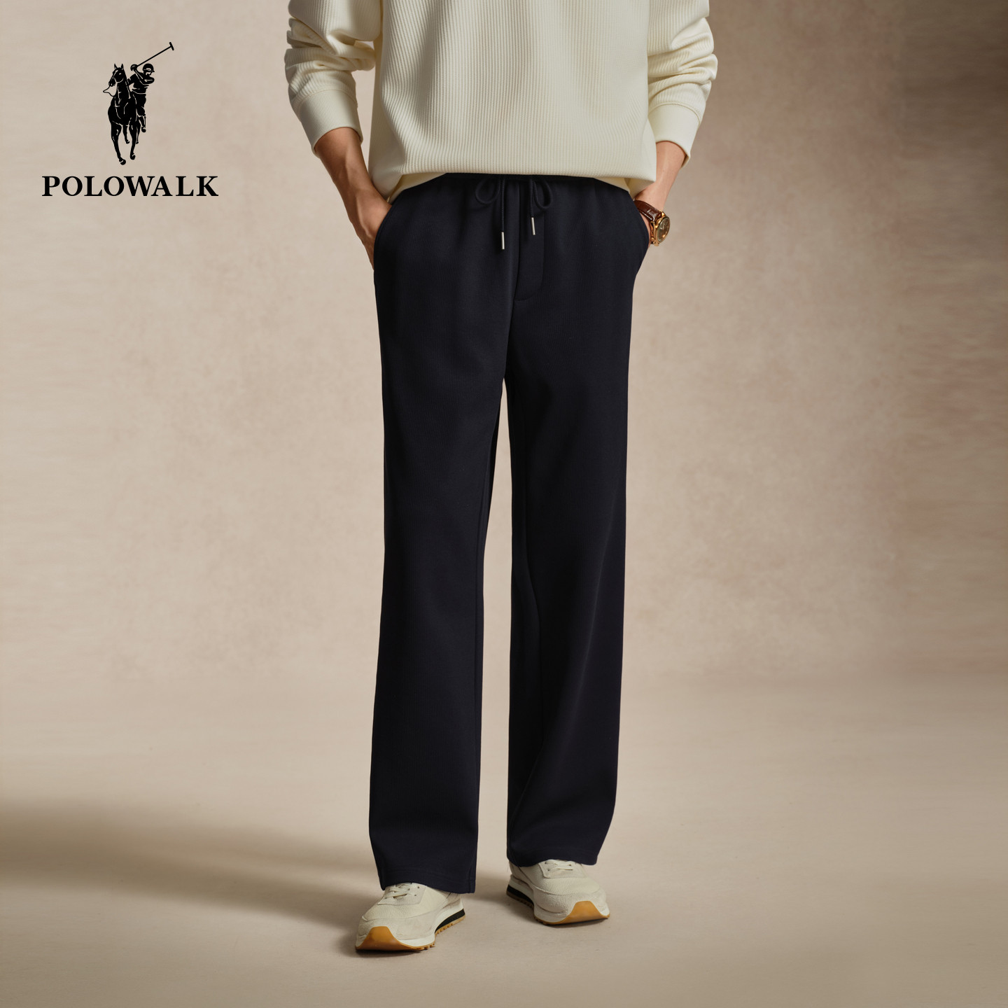 POLOWALK男士秋冬新品针织裤