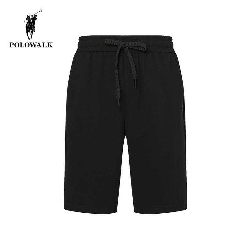 POLOWALK男式短裤2025秋夏裤新品运动短裤松紧腰系带男装裤子,男装,休闲裤,淘宝优惠券,粉丝福利购,淘宝优惠卷