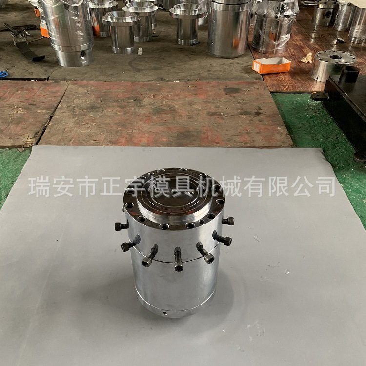 瑞安正宇专业生产直销吹膜机双螺旋模头 膜平整拉力好 亮度手感好