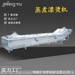 毛豆荚漂烫机设备 毛豆杀青蒸煮机厂家 新款 蔬菜漂烫蒸煮机价格