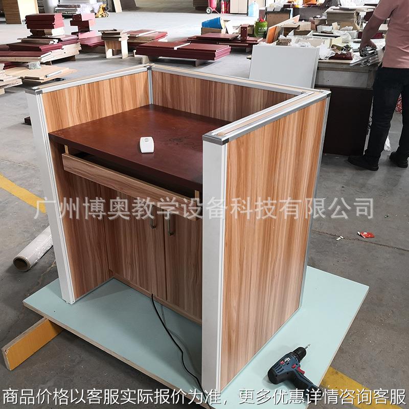 乌鲁木齐语音教室升降屏风办公桌 厂家直销智能电动升降屏风卡座