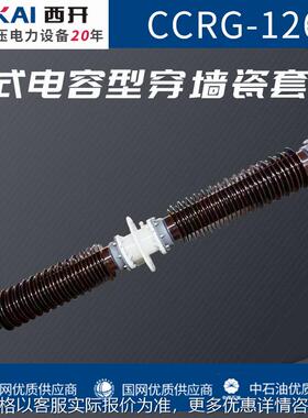 厂家直销陶瓷穿墙套管CCRG-126干式电容型穿墙瓷套管高压穿墙套管