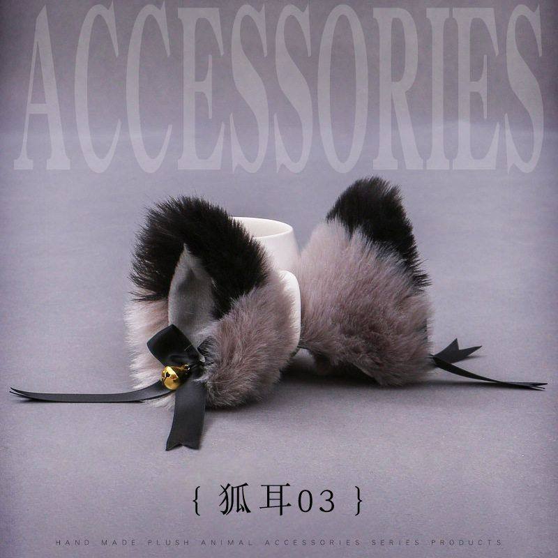 手作猫耳朵万圣节兽耳可爱lolita立体猫耳狐狸耳长毛绒绸带发夹,饰品/流行首饰/时尚饰品新,发饰,淘宝优惠券,粉丝福利购,淘宝优惠卷