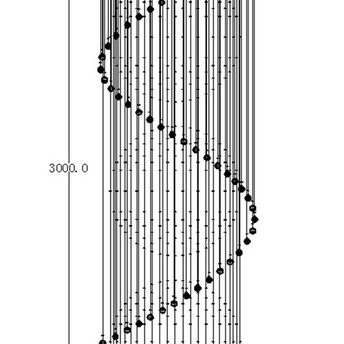 欧式楼梯长吊灯现代简约楼梯灯长吊灯复式楼大吊灯客厅水晶吊灯
