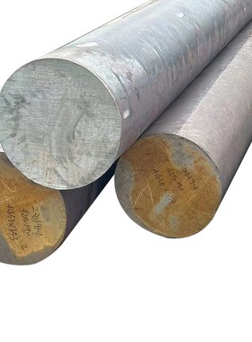 圆钢45号棒材锻造圆棒45#碳钢圆钢 大直径实心圆钢切割