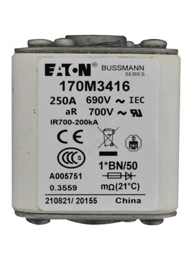 170M7219 170M7220 170M7221 170M7222低压熔断器 保险丝