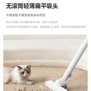 日本正负零无线吸尘器家用大吸力手持式 吸猫毛小型强力吸尘机G040
