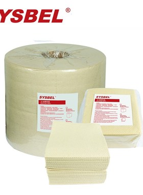 西斯贝尔SWF201Y 工业擦拭纸层叠式无尘纸SWR201Y大卷式吸附棉布