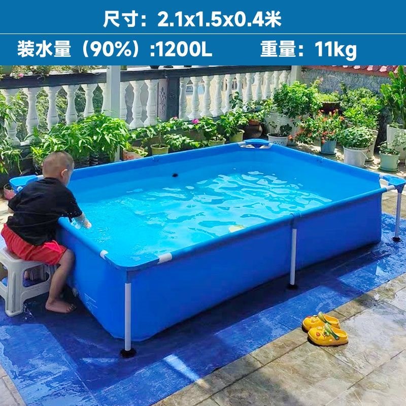 大型成人支架游泳池家用院子游泳池户外移动泳池楼顶儿童水池