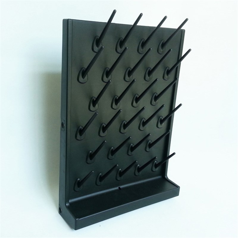 PP滴水架实验室沥水架PP单面试管架27支滴水架实验台配套架子55位