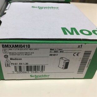 现货隔离模拟量输入模块BMXAMI0410H PLC/CPU交换机模块全新原装