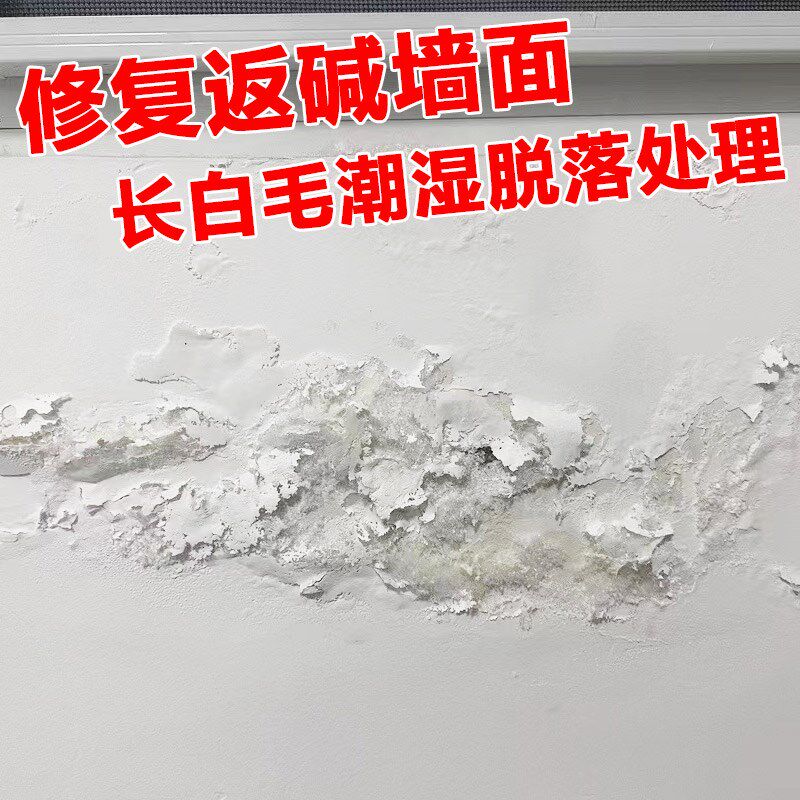 防水腻子膏防霉抗碱墙面修覆材料墙D壁潮湿返碱翻新装修木纹补墙