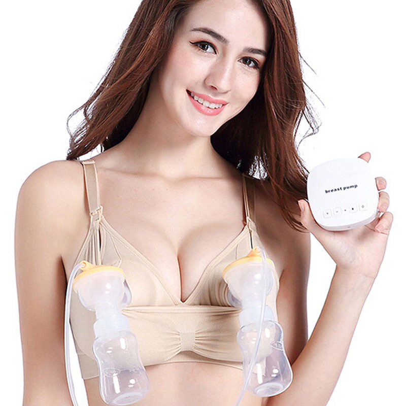 怀孕期产前后妇哺m乳母乳喂奶文胸奶罩月子免手扶吸奶器内衣MY