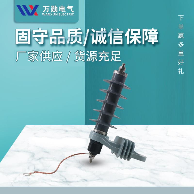 上海HY5WS-17/50TL10KV高压避雷器氧化锌配电型脱离器安装板