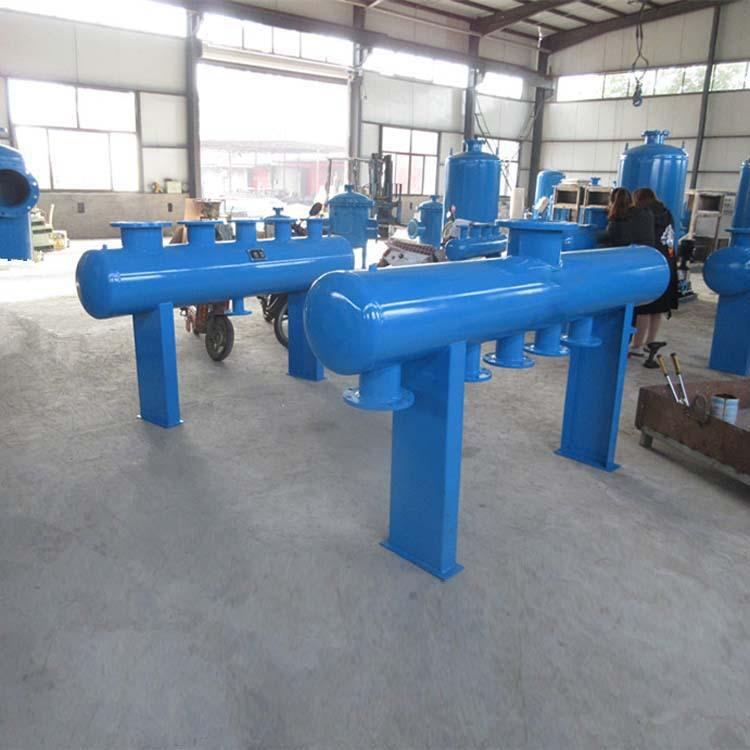 冷冻站分集水器供水机房分水器集水器碳钢分水器空调机房集水器