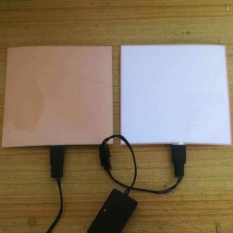 可裁剪冷光片EL发光片超薄发光板LED冷光灯片冷光板usb3V电池盒款