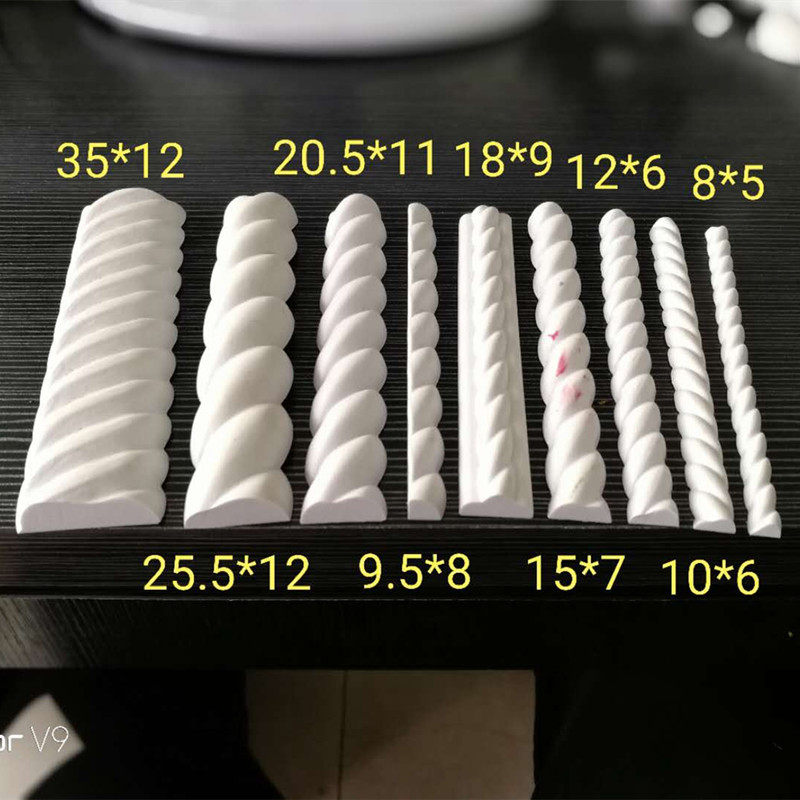 欧式家具移e橱柜装饰软线条pvc麻花弯曲造型边框收口PU软线条爆款
