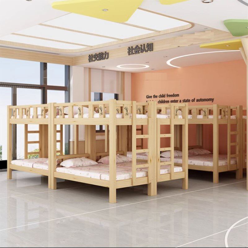 双层床高架床小学生上下铺床幼儿园午睡K上下床午睡床子母床两层