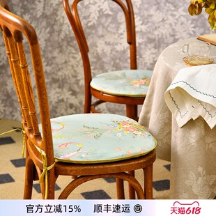 阳春小镇坐垫座垫餐椅垫家用实木红木中式四季通用加厚圆形防滑