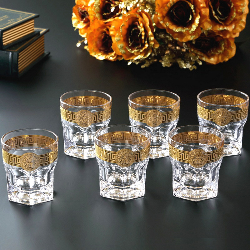 捷克耐热冷藏水晶杯果汁杯凉水杯啤酒杯装水具装威士忌洋酒杯,餐饮具,啤酒杯,淘宝优惠券,粉丝福利购,淘宝优惠卷