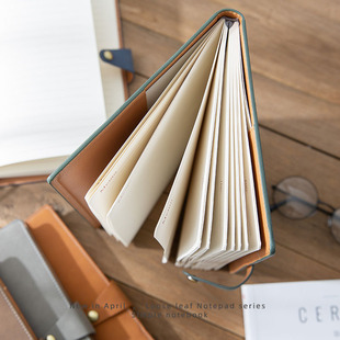 笔记本子 大号 加厚特大复古记事本定制印LOO超厚软皮面商务工作