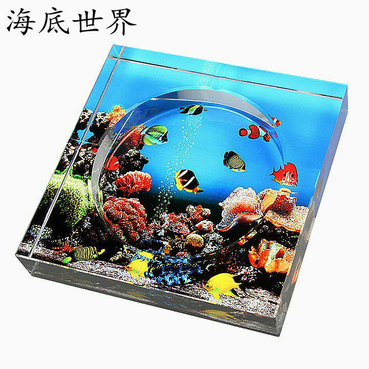 水晶烟灰缸 时尚创意个性礼品 大号精品欧式烟缸 家居实用