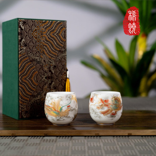 稀饶健康科技茶具-龙凤呈祥