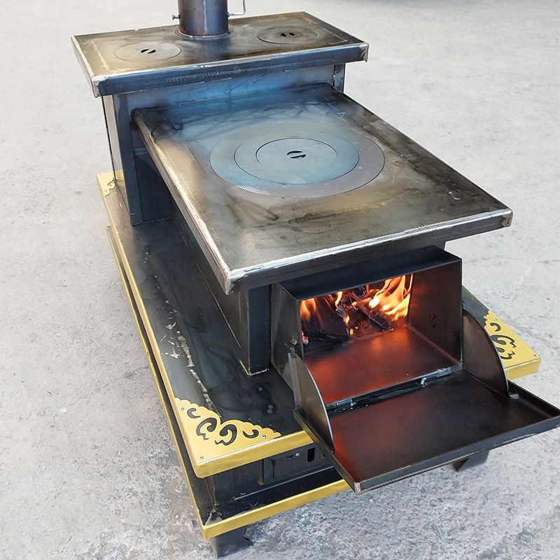 藏族柴火炉暖家用子室内