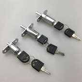 105禁锁顶锁趟门锁 灯箱锁窗户按锁 橱柜木门推拉移门锁