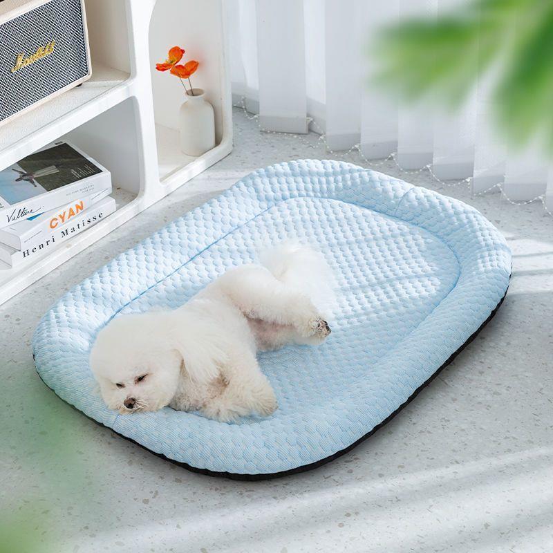 夏季狗窝猫窝凉垫宠物狗狗冰垫降温四季通用防暑睡垫豆豆冰狗垫子