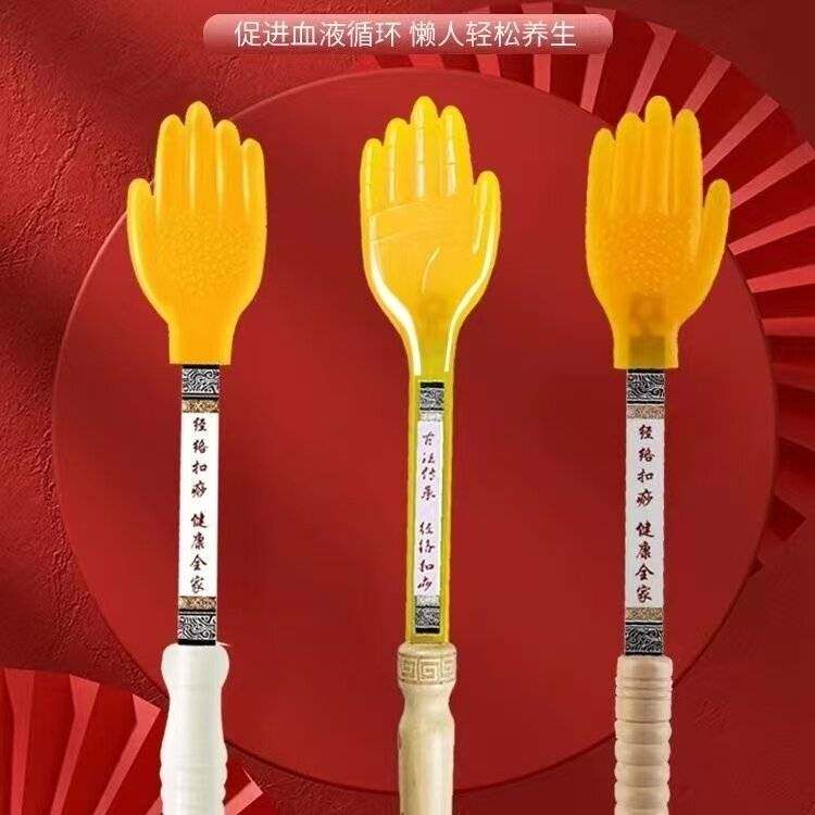 硅胶拍痧板手掌经络拍打棒家用按摩神器养生经道扣痧按摩拍打器