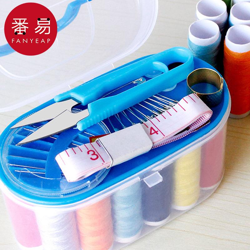包邮/10Y针线盒AB1R50-家用宿舍学生女缝纫针线便携式可