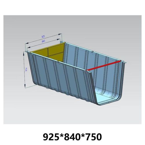 玻璃钢农田灌溉排水渠SMC排水沟农村储水渠U型槽树脂耐腐蚀天沟槽