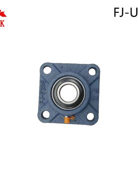 FK/泛科风机带方形座紧定套锁紧UKF305 UKF306 UKF307外球面轴承