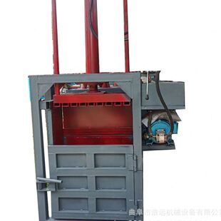 油漆桶压扁机 供应60吨立式 易拉压缩打包机铝合金加厚压块机