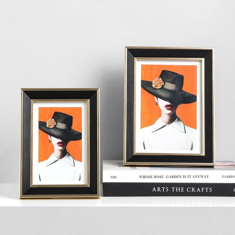 现代简约实木相框摆台轻奢玄关摆件桌面办公室书柜创意家居装饰,家居饰品,相框/画框,淘宝优惠券,粉丝福利购,淘宝优惠卷