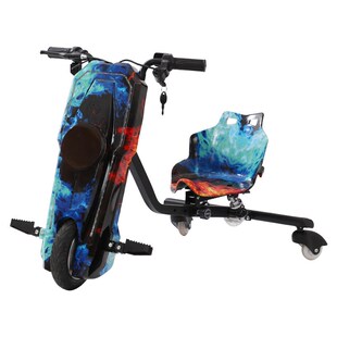 电动三轮漂移车滑板车甩尾车户外骑行新款隧道灯大轮子闪光轮