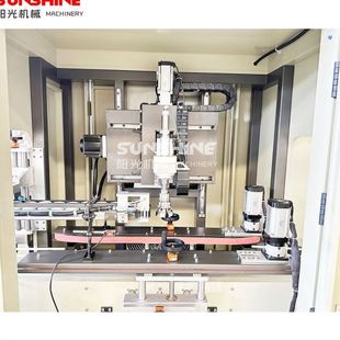 扭力旋盖设备塑料玻璃速理盖上盖拧盖旋盖机 全自动跟随追踪式